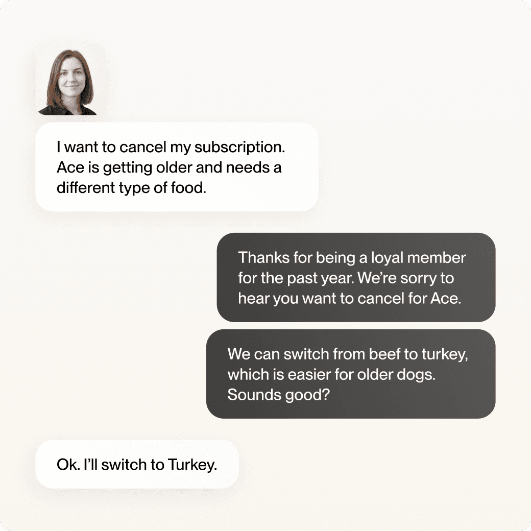Offer personalized, high-conversion save tactics illustration