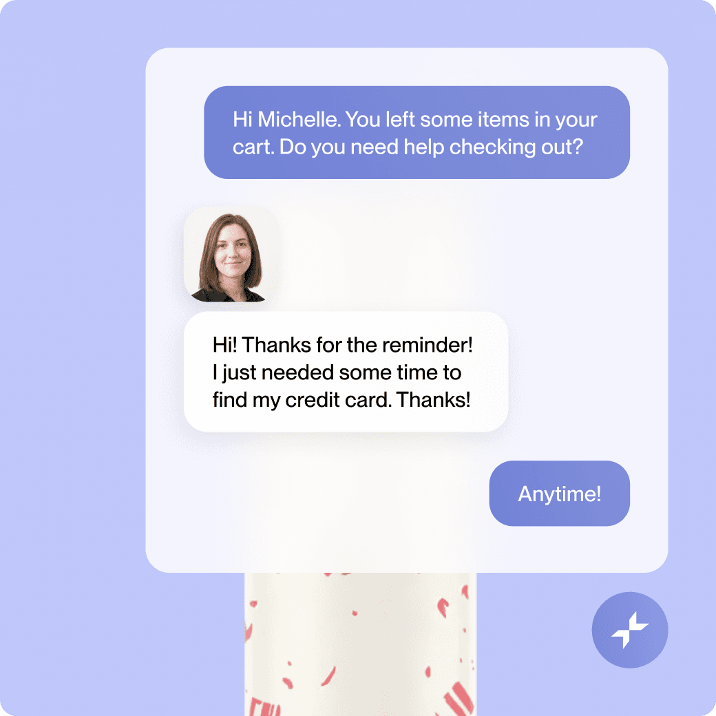 Richer, interactive AI and live chat illustration